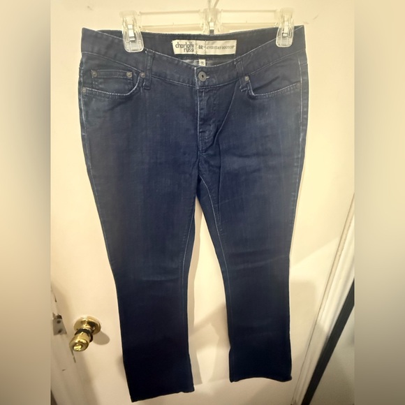 Charlotte Russe Everyday Bootcut Jeans size 8R slightly used - Picture 1 of 4